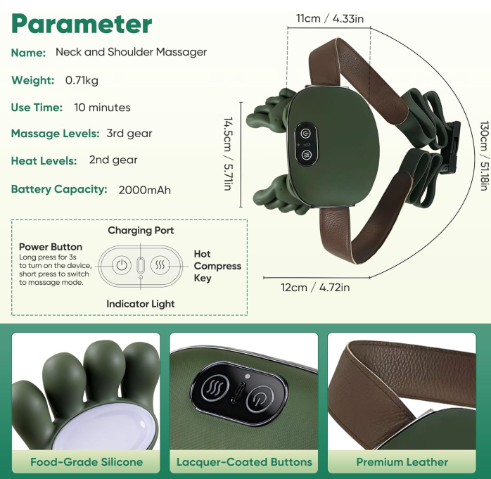 Lunara Care HandTouch™ Neck & Shoulder Massager